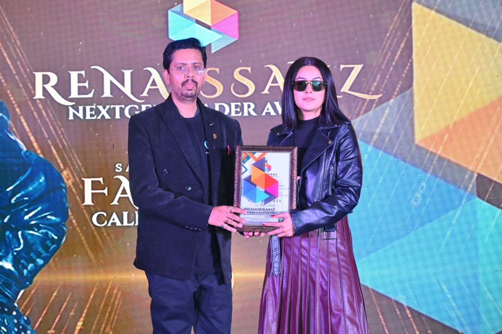 Next Gen Leader Award by Shehnaz Gill